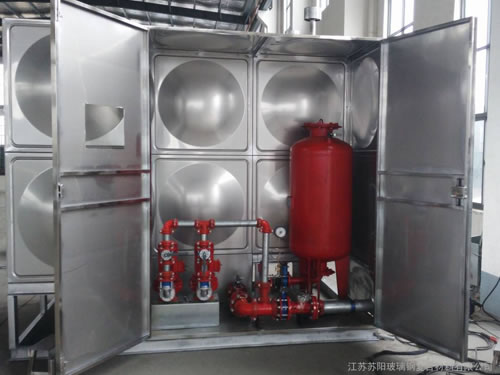 BDF不锈钢地上式箱泵一体化消防泵站